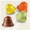 Caffarel CAMPANELLE CIOCCOLATO FONDENTE CAFFAREL CAMPANE RIPIENE CREMA GIANDUIA 100 GR