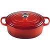 Le Creuset Casseruola Evolution in Ghisa con Coperchio, diameter 27 cm, Ciliegia, 21178270602430