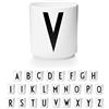 Design Letters Tazzine Caffe A-Z | Porcellana Tazza Lettera | Idee Regalo Donna Compleanno, Regalo Amica, Regalo Anniversario | Tazze con Iniziali | Tazze Colazione | Tazzine Caffe Particolari, 250 Ml