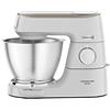 Kenwood Titanium Chef Baker KVC65.001WH, Impastatrice Planetaria con Bilancia Integrata, Frusta K, Gancio per Impastare, Frusta a Filo, Ciotola da 5 L, Potenza 1200 W, Bianco