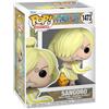 Funko Pop! Animation: One Piece - Vinsmoke Sanji - Sangoro - (Wano)- Figura in Vinile da Collezione - Idea Regalo - Merchandising Ufficiale - Giocattoli per Bambini e Adulti - Anime Fans