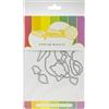 Waffle Flower Crafts Fiore Waffle Die Bless, Orso Benedetto, Taglia unica