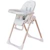PEG PEREGO PUERICULTURA Seggiolone Prima Pappa Follow Me Mon Amour - Peg Perego