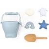 Bamboom Set Spiaggia Secchiello con Accesori Blu