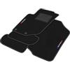 Generico DHCarMats | Tappetini Auto Ricamati per Peugeot 207 Coupe Cabrio dal 2007 al 2012 | Tappeti Macchina in Moquette Antiscivolo Decorati | Interno Abitacolo - Kit Completo Anteriore e Posteriore