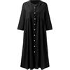 AMDOLE Day Prime Offerte Oggi 2024 Abiti da Donna Regalo per Anziani Signora Abito Tunica Bianco Abito da Strega Nero Abito da Sera Abiti Estivi Adolescenti Liquidazione Prime Offerte, Nero , XXXXXL