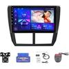 Generic Android 12 Sound car audio per Subaru Forester 3 SH 2007-2013/Subaru Impreza GH GE 2007-2011 Autoradio 2 din Con 9 Full IPS Touchscreen Display,GPS/BT 5.0/FM AM Radio/DAB+/RDS/DSP/SWC/DVR/OBD 2(M100C