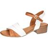 2Go Fashion 8066-803, Sandali con Tacco Donna, Bianco, 41 EU