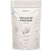 Nutri + Proteine in Polvere 3K alla Panna 1 kg - vegan Protein Powder - 80% di Proteina - senza Lattosio e Whey - Miscela proteica vegana 1000 g