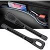 RXKFIGX 2 Pezzi Riempitivo Universale per Seggiolino Auto Seat Gap Filler Universale Riempitore per Fessure del Sedile Anteriore 'Auto per La Maggior Parte dei Modelli di Autoveicoli