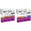 Whiskas Selezione Delicata in Gelatina 1+, Cibo Umido per Gatti, Pacco Formato Scorta & Selezione Assortita in Gelatina 1+, Cibo Umido per Gatti, Pacco Formato Scorta
