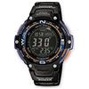 Casio Orologio da uomo SGW-100-2BCF con doppio sensore digitale al quarzo nero, Blu/nero., 3T, Digitale, Smart Watch