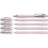 Schneider 150235 Slider Memo XB e Slider Rave XB Penna a sfera (colore della cassa: perla, colore inchiostro: blu), 4 + 1 pezzo
