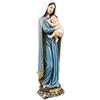 Biblegifts Statua fiorentina Madonna col Bambino 20 cm Design tradizionale italiano in resina Vergine Maria e Gesù Bambino Collezione Oro in scatola