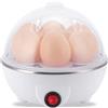 Cuifati Cuociuova Elettrico Bollitore rapido per cuocere Le Uova, 350 W Multifunzionale per Alimenti per Verdure, per frittata, spegnimento Automatico, Allarme, per Uova sode, Uova in Camicia(#2)