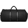 seyfocnia Borsa per indumenti convertibile da donna, borse per indumenti in pelle per viaggi con custodia per scarpe 2 in 1 da appendere valigia borsa da viaggio da donna borsa da viaggio per donna borsone