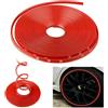 Generic 8M Profilo Rosso Adesivo Decorativo Per Cerchi Auto Moto Striscia Adesiva Resistente