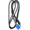 Electric House Cavo di ingresso audio Aux 3,5 mm per autoradio becker blaupunkt vdo compatibile per auto Alfa 159 Brera Spider Fiat 500 Bravo Grande Punto