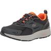 Skechers GOrun Scarpe da Corsa Consistent - AW23 Grigio Arancio, Grigio e Arancione., 42 EU