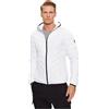Emporio Armani EA7 Piumino da Uomo Packable Premium Shield con Cappuccio - 8NPB14 Colore Bianco Misura XL