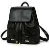 M.lemo925 Zaino alla moda per le donne in vera pelle multifunzionale zaino in pelle morbida borsa ufficio, nero, Zaini Daypack