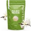 Nutri + Proteine in Polvere vegane senza Soia - Vaniglia 1000 g - Proteina di Riso + Piselli Miscela senza Glutine, Lattosio, Zucchero - Nutri + Pea Rice - Vegan Protein Powder - Made in Germany