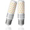 LUTW Lampadina LED E27 Mais, Luce Calda 3000K, 10W 1510LM Lampadine LED Equivalenti a 130W Alogena, Lampadina E27 a Vite Edison per Lampadario, AC 220-240V, Non Dimmerabile, 2 Pezzi