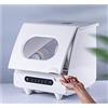 Generic Lavastoviglie da tavolo, mini lavastoviglie automatica intelligente per uso domestico, design compatto e piccolo, 5 programmi, 1 cestello, 1200 W di consumo, pannello touch