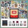 Generic 208 in 1 DS Game, Super Combo Game Cartridge Contains 208 3ds Games, Retro Game Pack Card Suitable for NDS, NDSi, 3DS, New, DS, 2DS, DS Lite