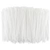 alwaiiz Fascette stringicavo per cavi, colore bianco, 150 mm, ad alte prestazioni, per la gestione dei cavi, resistenti ai raggi UV, 1000 pezzi