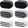 JSMTKJ 6 Piece Jawline Exerciser, Mascella Allenamento Uomo, Doppio Mento Palestra Equipment, Jaw Line Muscle Trainer per Uomini e Donne