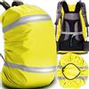 Retoo Parapioggia per Zaino Impermeabile Coprizaino Antipioggia Copertura Riflettente 20 l Resistente alle Abrasioni Durevole Reflective per Outdoor Campeggio Escursionismo Viaggi Ciclismo Giallo Fluo