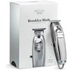 Brooklyn Soap Company - Rifinitore da barba Brooklyn Blade USB-C | Rasoio da barba professionale da uomo, in acciaio inox, con 5 testine, rasoio elettrico per barba corta e media lunghezza