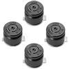 Perfect Part Kit leve in alluminio metallo Mod Joystick Bullet Pulsanti per PS4 PS3 Controller di ricambio (nero)