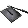 COOCHEER Taglierina a leva A4 Ghigliottina per Carta per ufficio, 12 fogli, 30,5 cm colore: Nero