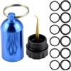 Generic O-Ring per Bombole Subacquee | Kit O-Ring per Sub, Portachiavi con O-Ring, per Bombole da Immersione, Corpo Bombola in Lega di Alluminio, Compatibile con La Maggior Parte delle Valvole
