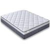 NATURELITS Materasso MemoryVex 80 x 180 Visco Reversibile Inverno/Estate Singolo Antiacaro e traspirante. Nucleo Flexicell. Rigidità media. Modello Xstar Altezza 30 cm