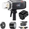 Godox AD600BM II Flash per esterni 600 W con trigger flash X3-F, attacco Bowens Monolight, GN87 1/8000 HSS, tempo di riciclo 0,01 s-1,9 s per fotocamere DSLR (Godox AD600BM aggiornato)