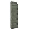 Amazon Basics, Organizer da appendere alla porta, con 5 ripiani, grande, 38.1 x 16.5 x 139.7 cm, grigio antracite