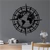 Wallity Hanah Home Elegante accessorio decorativo da parete in metallo, 49 x 49 cm, 100% metallo, spessore 1,5 mm, facile da montare a parete, perfetto per decorazioni moderne