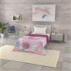 Italian Bed Linen Trapuntino Estivo Linea BASIC Made in Italy Copriletto Stampato in Morbida Microfibra - Trapunta Primavera Estate Mezza Stagione - Soffioni, Piazza e mezza 200x240cm