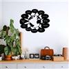 Wallity Hanah Home Elegante accessorio decorativo da parete in metallo, 55 x 70 cm, 100% metallo, spessore 1,5 mm, perfetto per decorazioni moderne per la casa e arte da parete unica