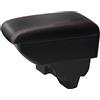 YJYWZH per Peugeot 2008/208 Braccioli 2019 2020 2021 2022 2023 2024 Bracciolo Doppio Strato Centrale Console vano Nero