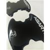 Generico Introvabili. Coppia di Protettivi Antigraffio per Maniglie Auto, pvc resinato adesivo in rilevo effetto 3d sagomato. Compatibili abarth (nero)