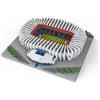 Atomic Building Modello Di Architettura Da Costruire Con Mini Blocchi, Design Realistico Di Campo Da Calcio. Collezione Degli Stadi D'Élite Del Mondo. Stadio Di Calcio A Parigi, Francia.