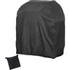 Timisea Telo di copertura per barbecue a gas, Oxford 420D, resistente alle intemperie, impermeabile, antistrappo, protezione UV 117 x 66 x 117 cm