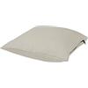 POKAR Cuscino Decorativo 40 x 40 cm per Divano da Giardino, fodere asportabile e lavabile, Interno ed Esterno, senza Pallet, beige