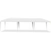 RELAX4LIFE Gazebo Giardino 3x6M/3x9M Modulare con 0/4/5/6/8 Pareti e Finestre, per Feste/Matrimoni/Mercati, Resistente a Pioggia e Sole, Facile Montaggio (3X9M-Senza Pannelli Laterali)