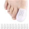 TSUWNO 10 Copri Alluce in Silicone, Protezione Contro Calli e vesciche, prevenzione Formazione Calli, Protezione dell'alluce e delle Unghie.