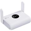 calonny Router 4G LTE WiFi 6 con SIM 300mbps Wreless Modem,Porta LAN Tpye c,Senza configurazione,2 Antenne,Alternativa per ADSL,non navigare modifica APN Applica A negozio/casa/camper